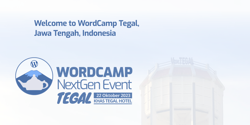 Welcome to WordCamp Tegal, Jawa Tengah, Indonesia